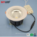 Cool White et température blanche chaude et Downlights Installation Style 15 * 1W cob led down light